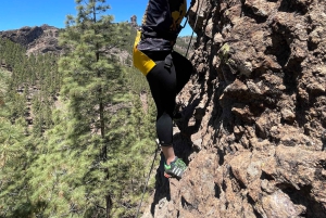 Las Palmas: Excursión de Escalada al Atardecer Cerca del Roque Nublo