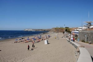Maspalomas: Tour guiado en e-scooter chopper de 2 plazas al atardecer