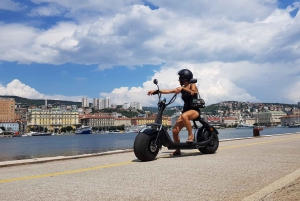 Maspalomas: Alquiler de E-Scooter Chopper de 2 plazas