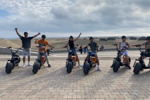 Maspalomas: Alquiler de E-Scooter Chopper de 2 plazas