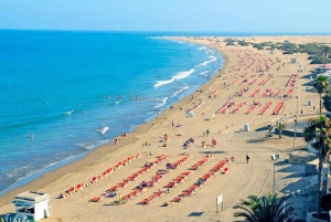 Maspalomas: Alquiler de E-Scooter Chopper de 2 plazas