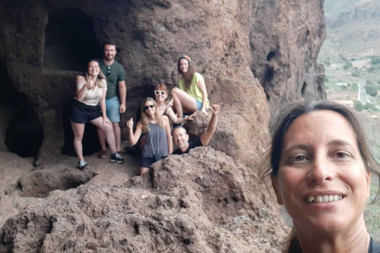 Maspalomas: Barranco de las Vacas & Caves with Sky Rebels