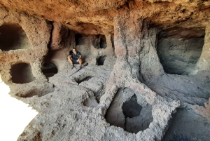 Maspalomas: Barranco de las Vacas & Caves with Sky Rebels