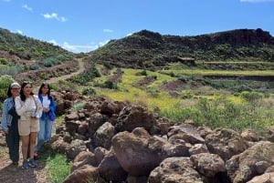 Maspalomas: Barranco de las Vacas & Caves with Sky Rebels