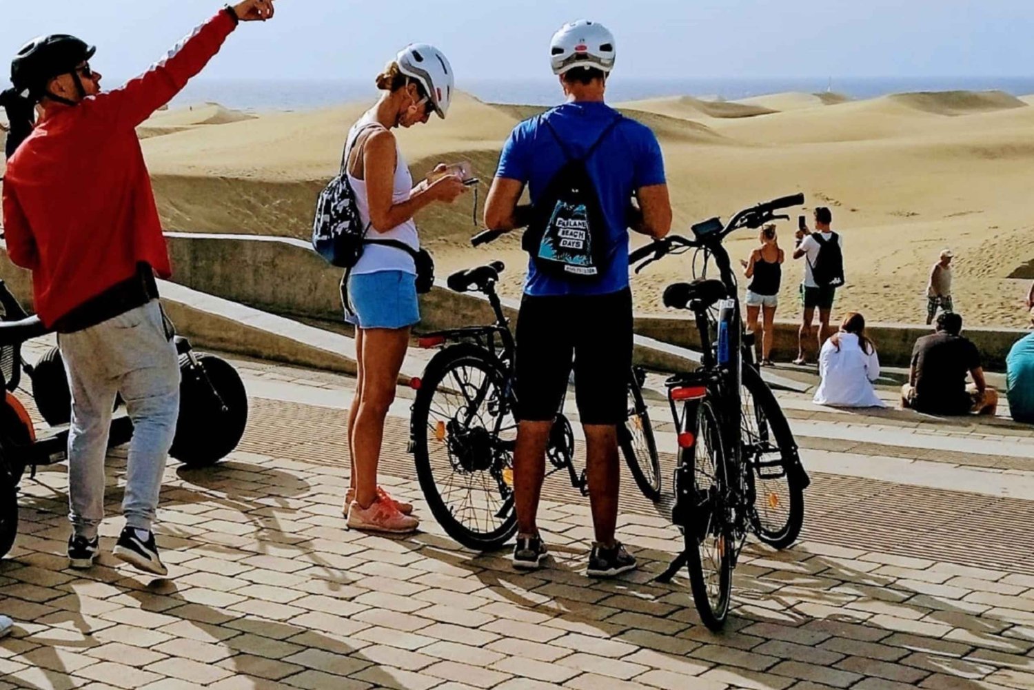 Maspalomas: E-Bike Sightseeing Sunset Tour or Morning Tour