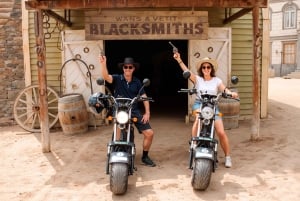 Maspalomas: E-Scooter or E-Bike Tour+Western Town Sioux City