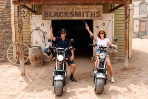 Maspalomas: E-Scooter or E-Bike Tour+Western Town Sioux City