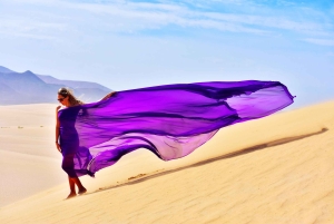 Maspalomas: Flying Dress Photoshoot in Sand Dunes