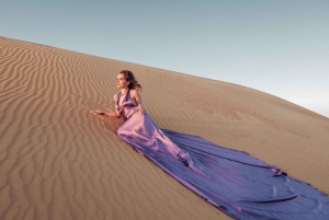 Maspalomas: Flying Dress Photoshoot in Sand Dunes