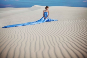 Maspalomas: Flying Dress Photoshoot in Sand Dunes
