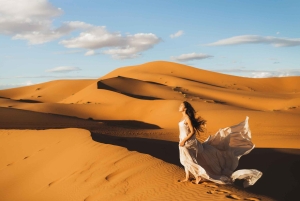 Maspalomas: Flying Dress Photoshoot in Sand Dunes