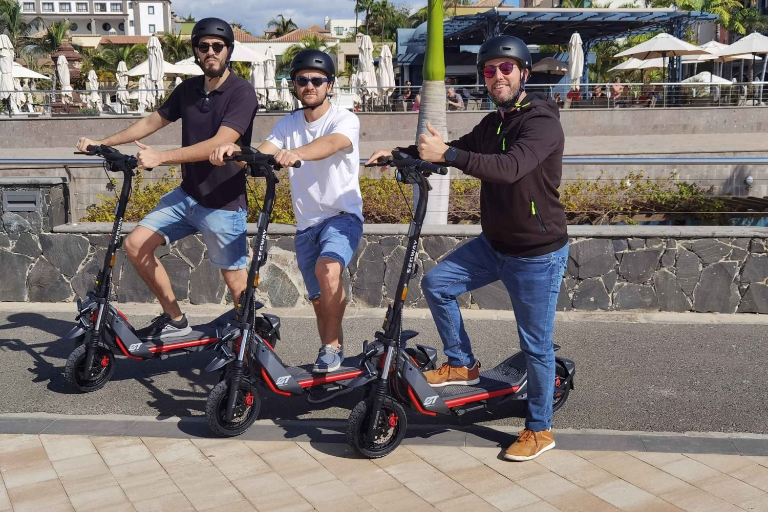 Maspalomas y Playa del Inglés: Excursión guiada en Segway Eléctrico
