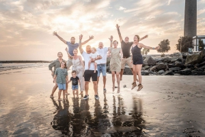 Maspalomas: Sesión de fotos profesional privada al atardecer.