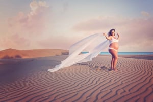 Maspalomas: Sesión de fotos profesional privada al atardecer.
