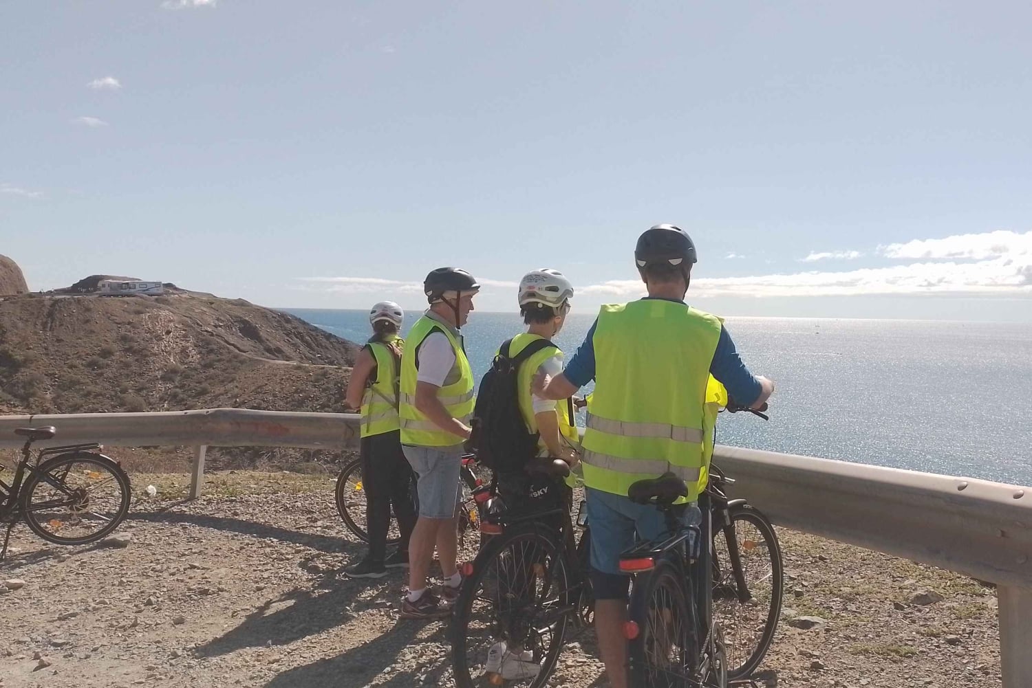 Maspalomas: Southern Coast E-Bike Tour Option Tapas Tasting