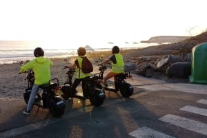 Maspalomas: Sunset E-Scooter Chopper 2 seat Guided Tour