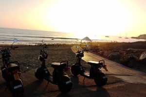 Maspalomas: Sunset E-Scooter Chopper 2 seat Guided Tour