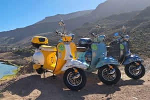 Maspalomas: tour of the Ayagaures on old electric scooters