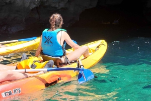 Mogán: Excursión guiada en Kayak a las Cuevas y Snorkel