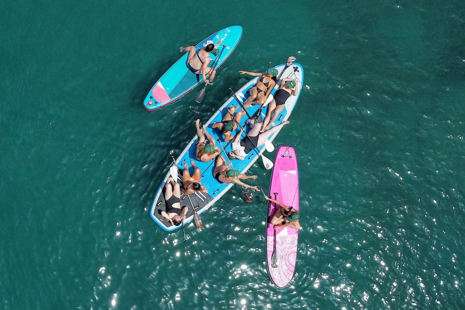 Paddle Board TEAM Experience in Gran Canaria, BIG SUP.