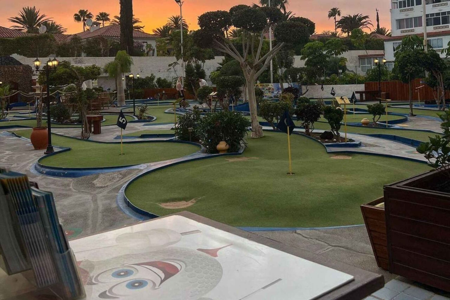 Playa del Inglés: Minigolf Taidia