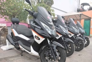 PLAYA DEL INGLES: XL MAXISCOOTER 125 DIAS DE ALQUILER - DEPOSITO