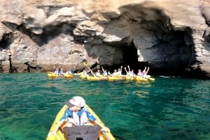 Puerto Mogán: Guided Adventure Kayak Tour in Caves & Snorkel