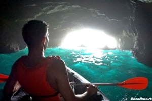Puerto Mogán: Guided Adventure Kayak Tour in Caves & Snorkel