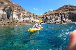 Puerto Mogán: Guided Adventure Kayak Tour in Caves & Snorkel