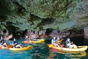 Puerto Mogán: Guided Adventure Kayak Tour in Caves & Snorkel