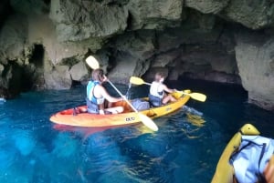 Puerto Mogán: Guided Adventure Kayak Tour in Caves & Snorkel
