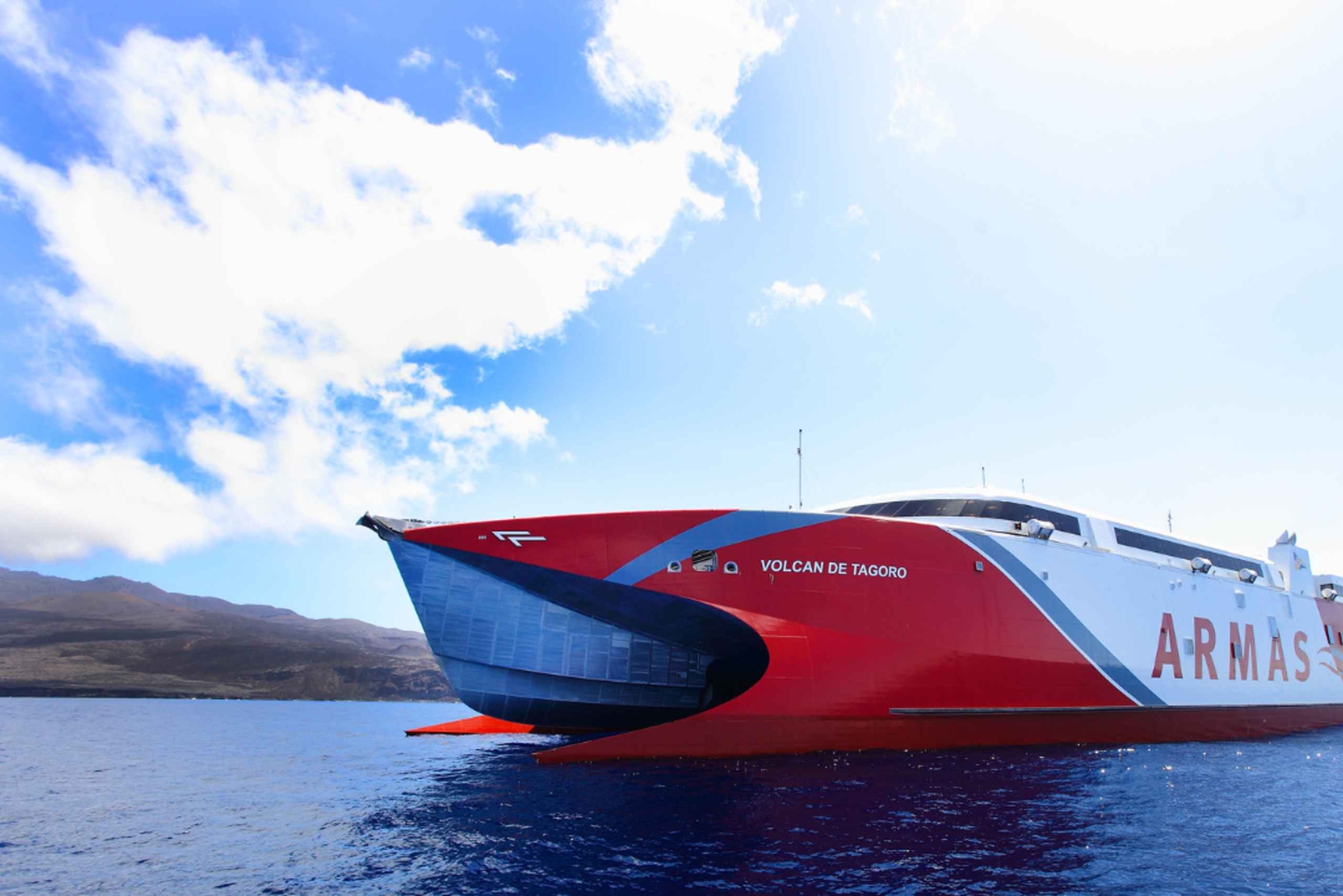 Scenic Ferry Journey Between Tenerife and Gran Canaria