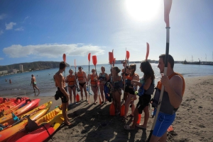 Tenerife: Safari en kayak con snorkel y aperitivos