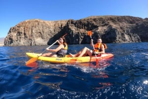 Tenerife: Safari en kayak con snorkel y aperitivos