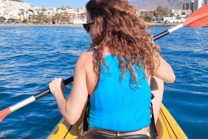 Tenerife: Safari en kayak con snorkel y aperitivos