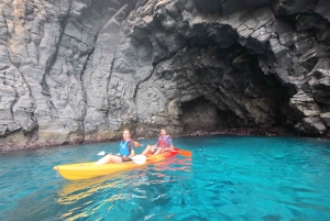 Tenerife: Safari en kayak con snorkel y aperitivos