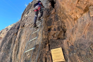 Vía Ferrata Gran Canaria: escalando la montaña de las sombras