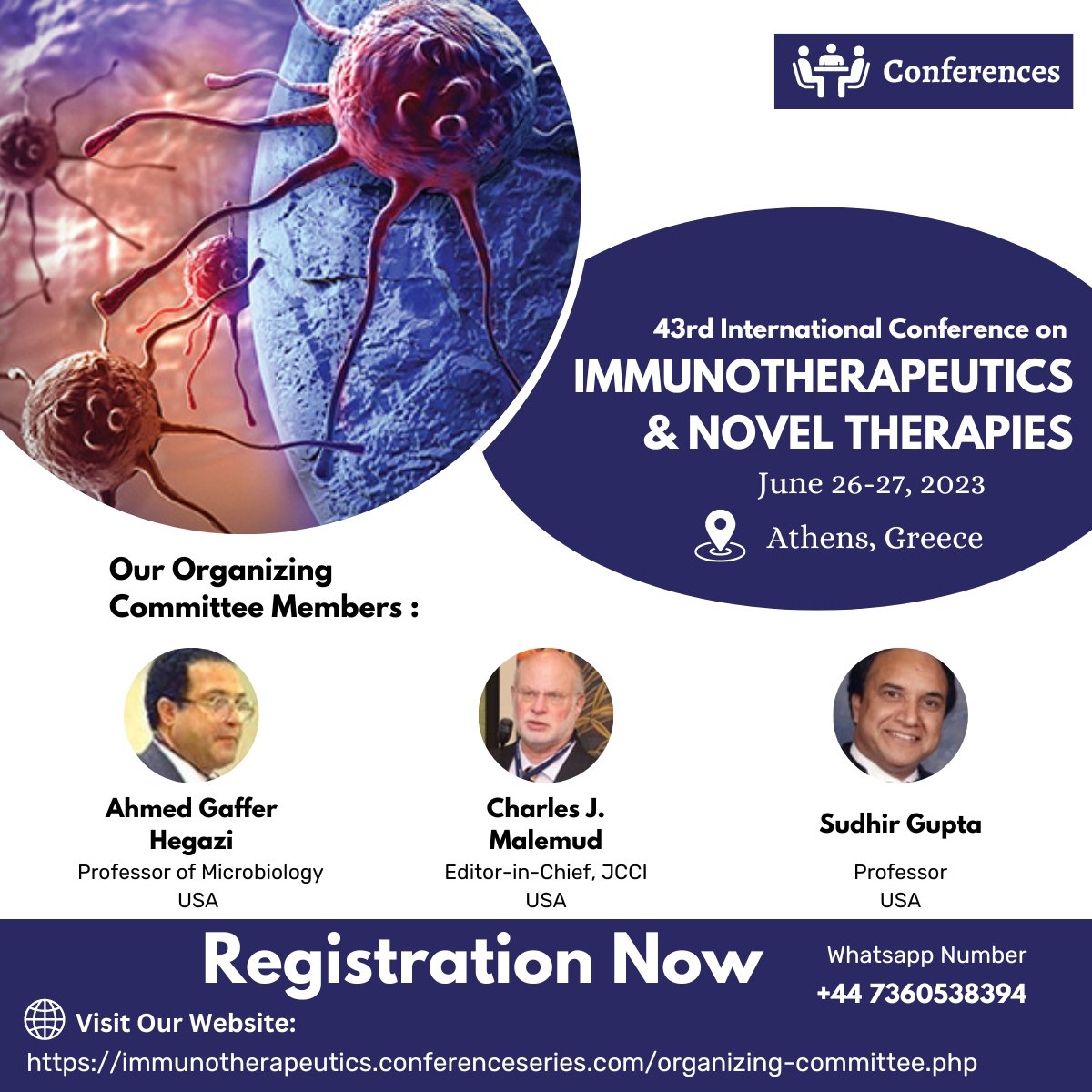43rd International Conference on Immunotherapeutics & Novel Therapies