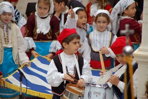 Greek Independence Day in Hydra Island