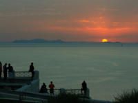 Dive into a magnificent sunset