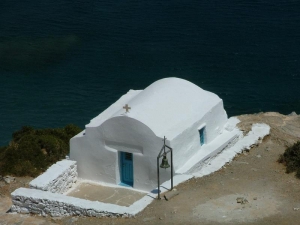 Amorgos - seaside chapel