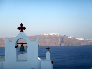 Santorini church