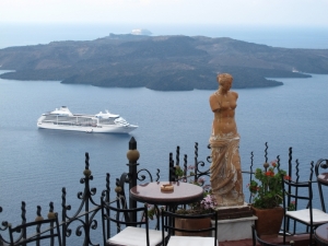 Santorini - Volcano view
