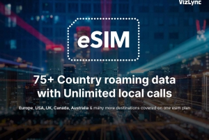 25GB Europe Traveller eSIM Plan with Unlimited Local Calls