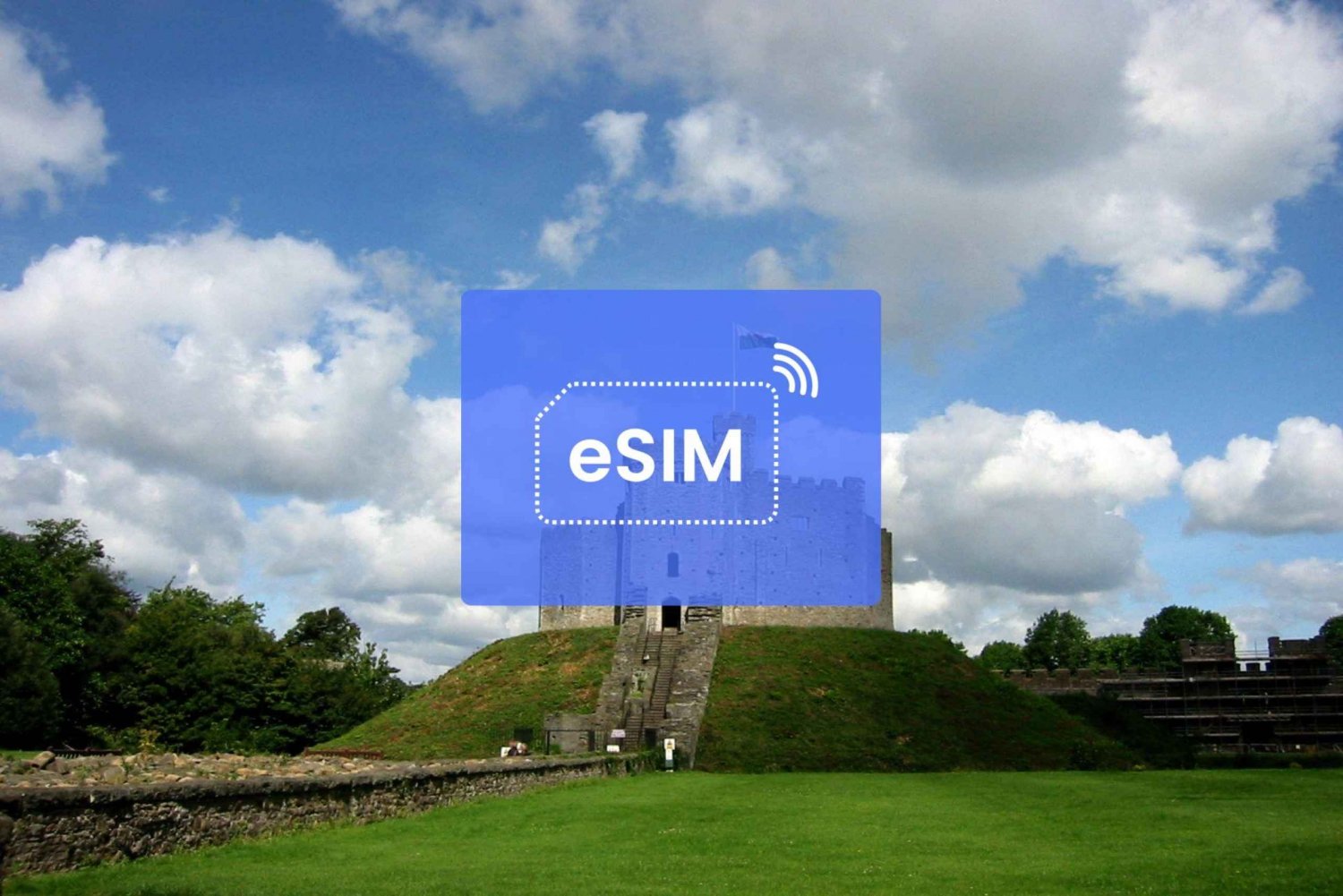 Cardiff: piano dati mobile per roaming eSIM Regno Unito/Europa