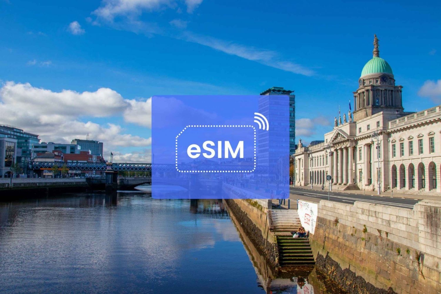 Dublin: Irlanti/ Eurooppa eSIM-verkkovierailu Mobiilidatapaketti