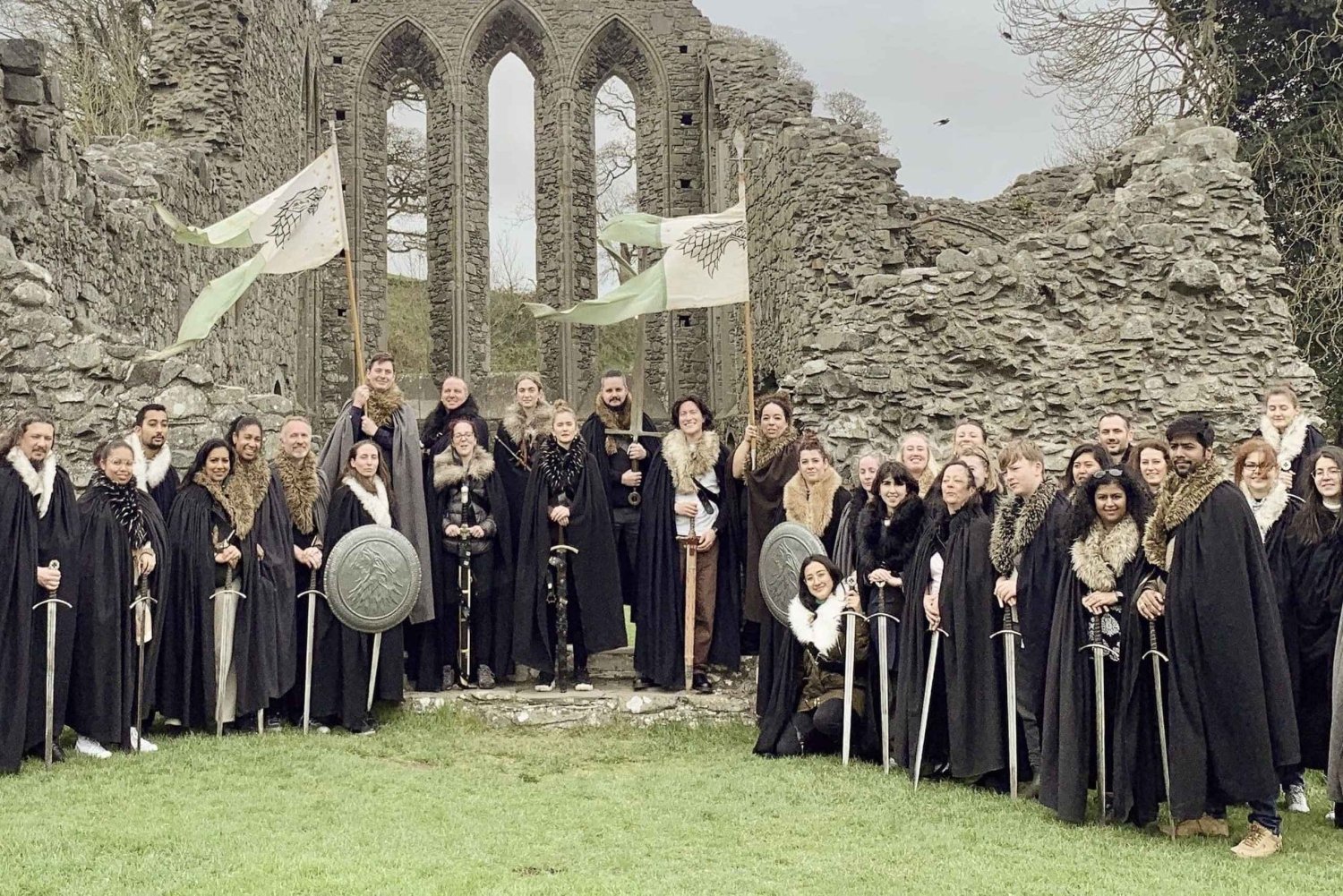 Fra Dublin: Game of Thrones Winterfell Locations Tour