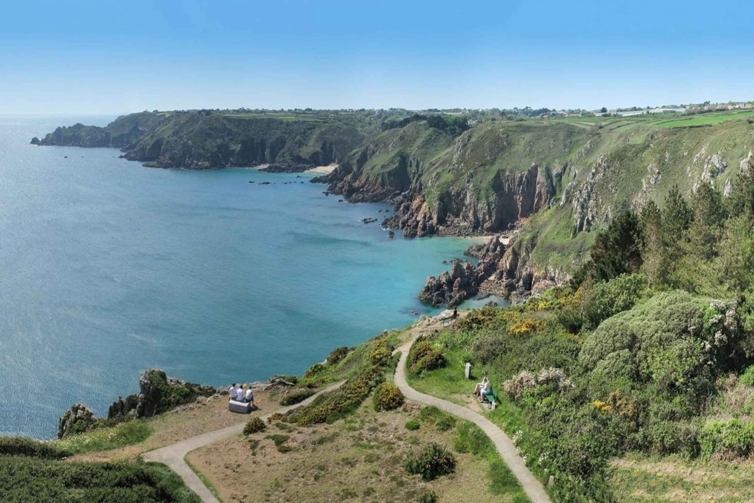 Guernsey: Excursão de destaques costeiros de meio dia para grupos pequenos