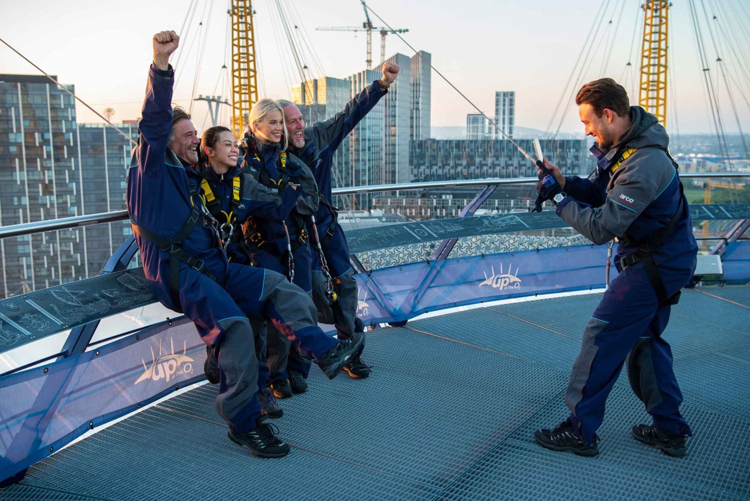 Londra: Esperienza di arrampicata sul tetto della O2 Arena