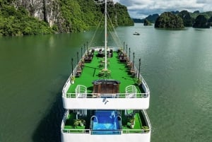 Ha Long–Lan Ha 2-dagers 5★ cruise med balkong, gratis transport